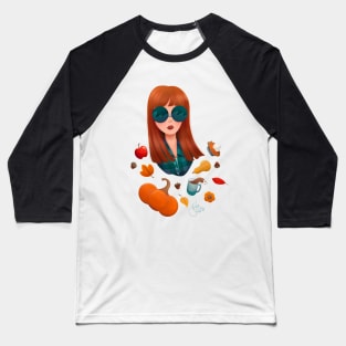 Fall Flavor Baseball T-Shirt